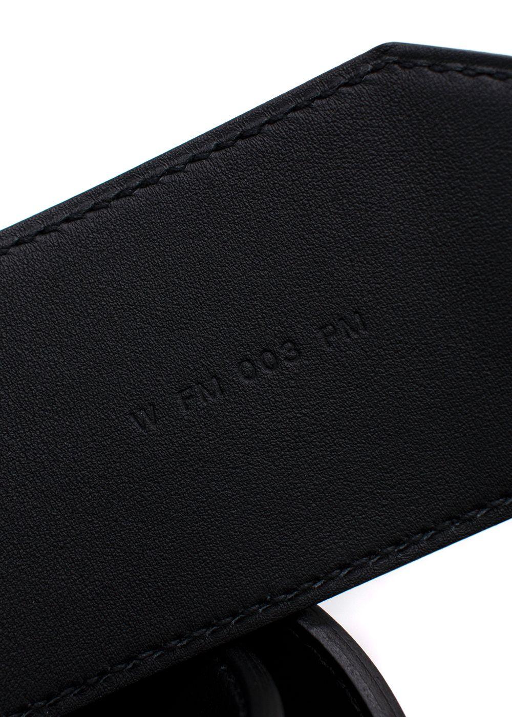 Hermes Noir Kelly Pocket Bag Strap with Gold Hardware