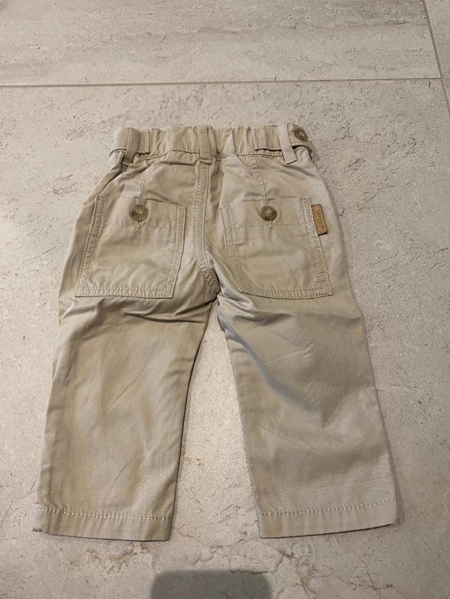 Burberry Baby Cotton Beige Chinos