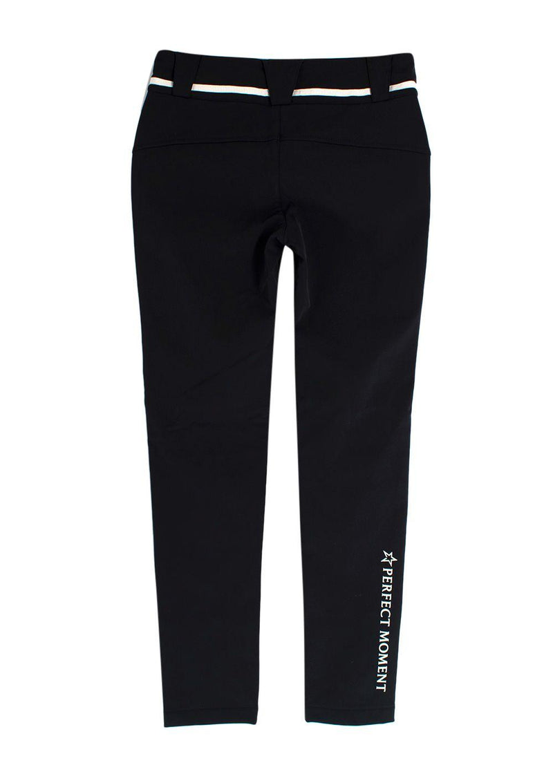 Perfect Moment Black and White Aurora Skinny Ski Pants
