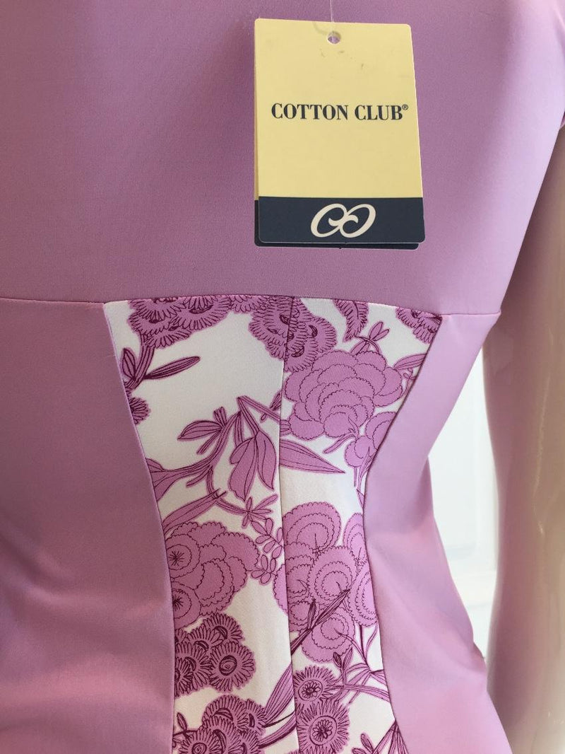 Cotton Club Lavender Square Neck Top