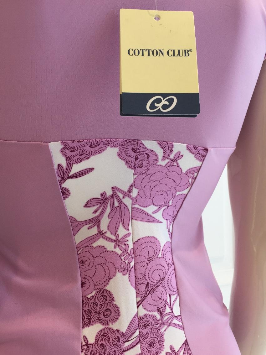 Cotton Club Lavender Square Neck Top