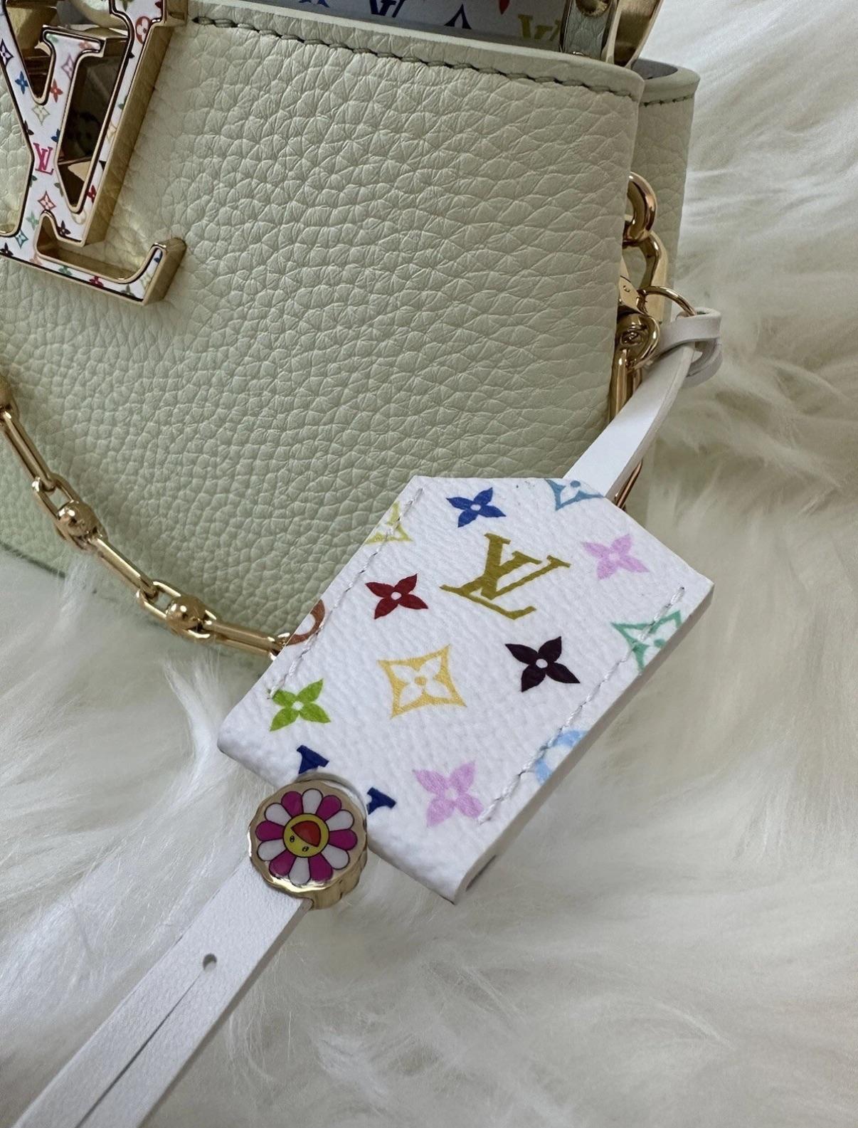 Louis Vuitton Green Taurillon Capucines Mini - Full set, packaging And Reciept