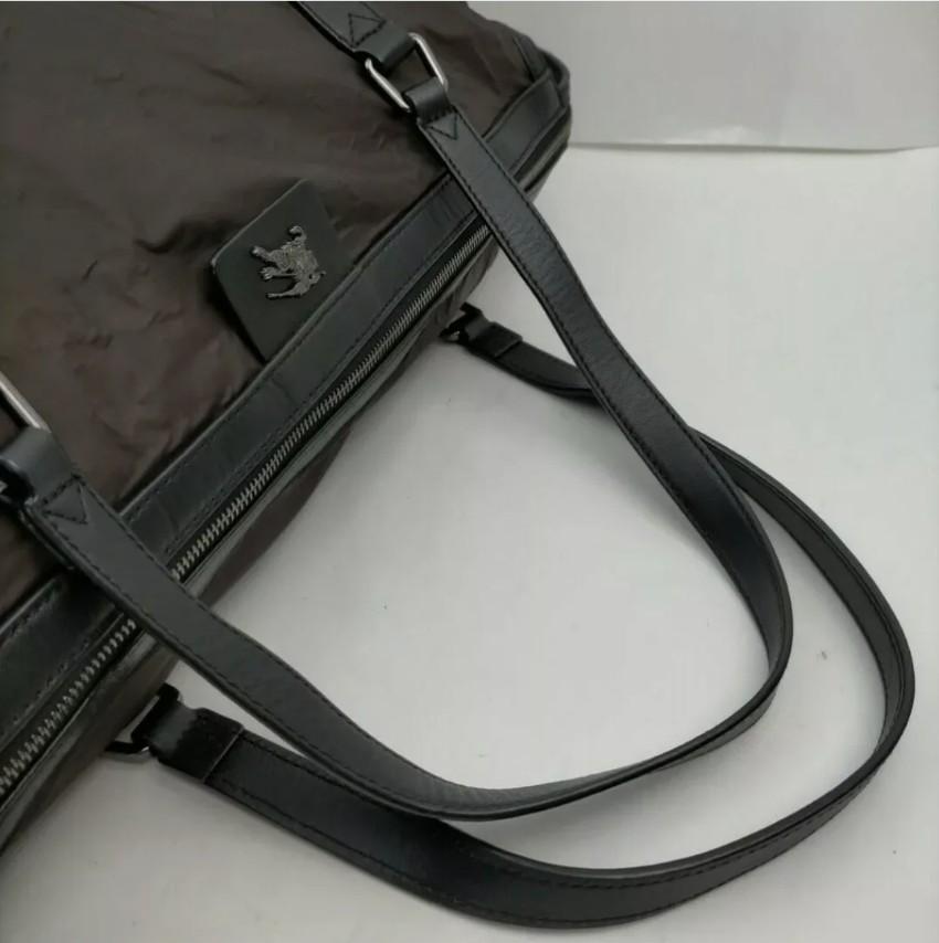 Burberry Brown Nylon Tote Bag