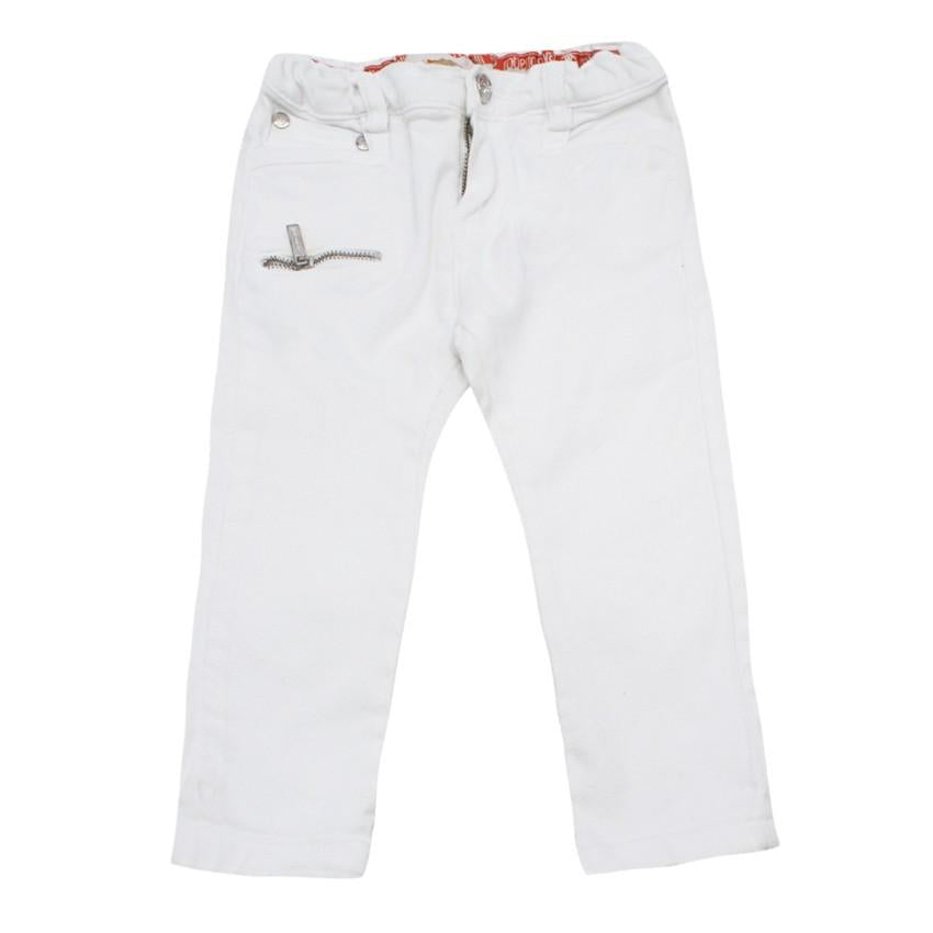 Roberto Cavalli White Skinny Jeans