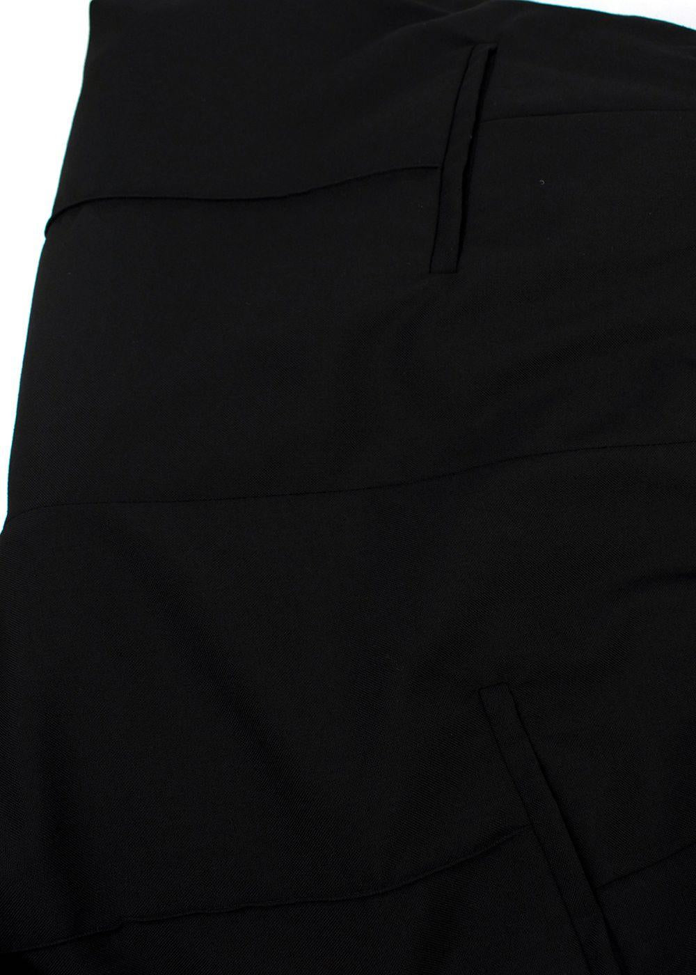 Marni Black Wool Suit Trousers