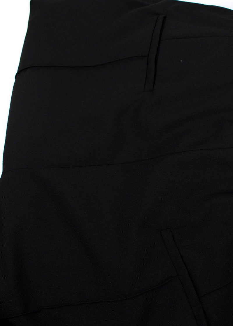 Marni Black Wool Suit Trousers