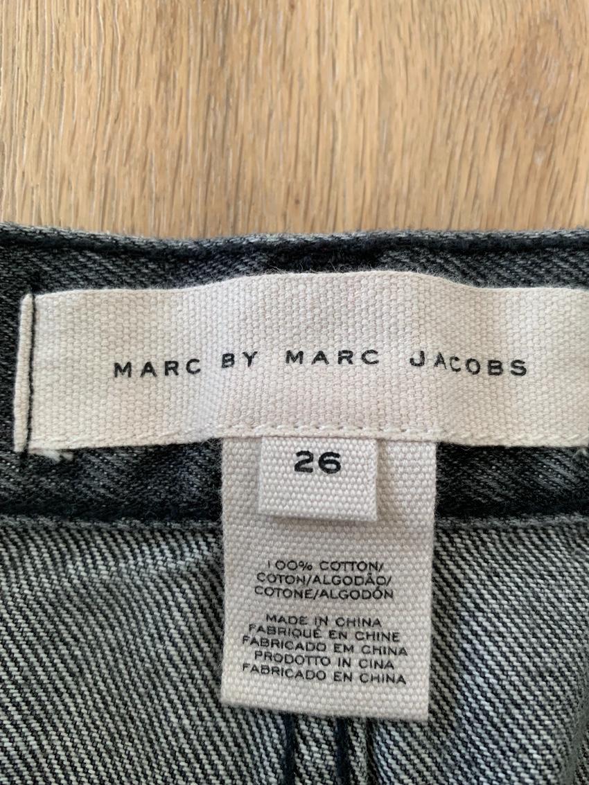 Marc by Marc Jacobs cherry embellished denim skirt