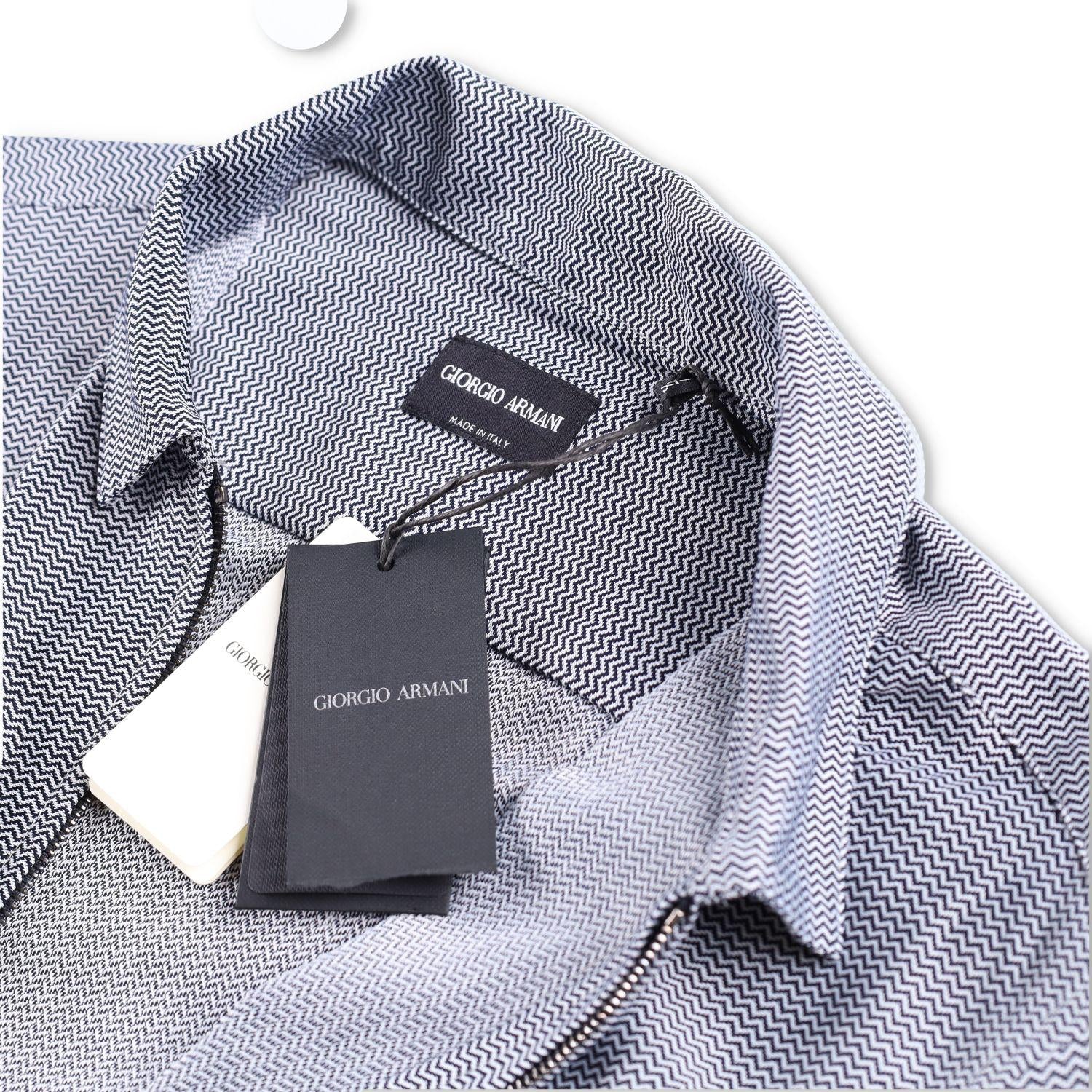 Giorgio Armani Slim-Fit Zip-Up Shirt