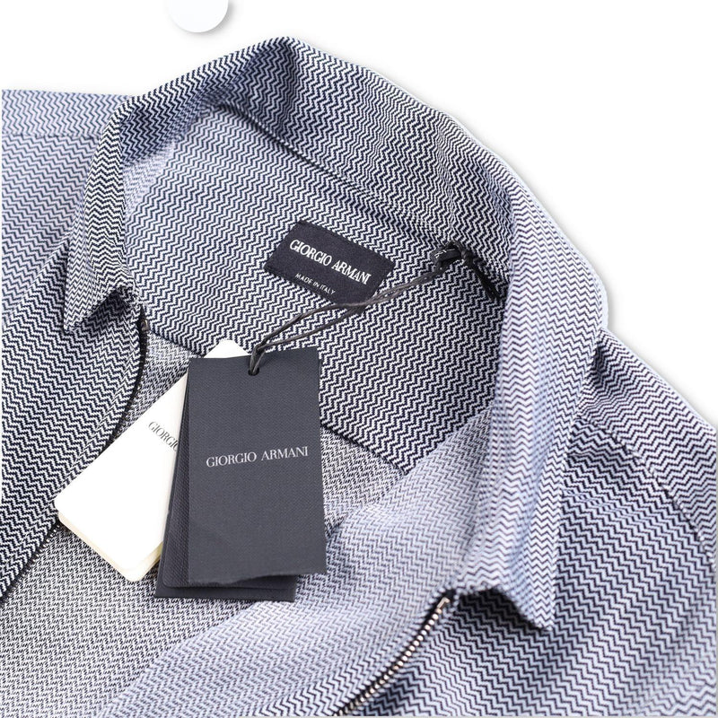 Giorgio Armani Slim-Fit Zip-Up Shirt