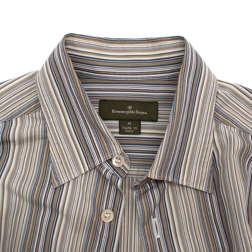 Ermenegildo Zegna Striped Button-Up Shirt