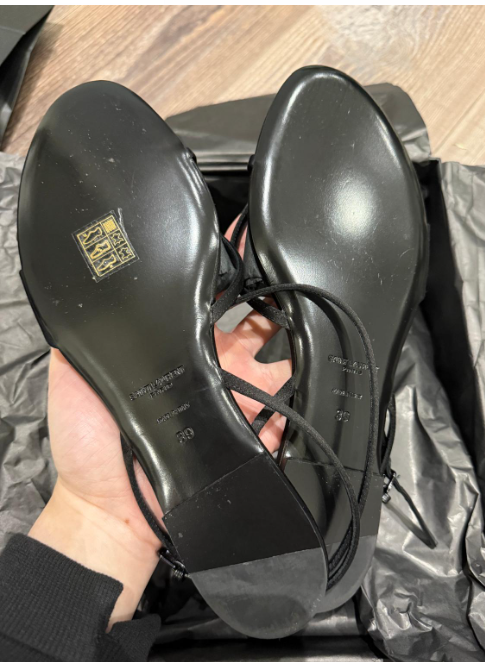 Saint Laurent Dive Sandals