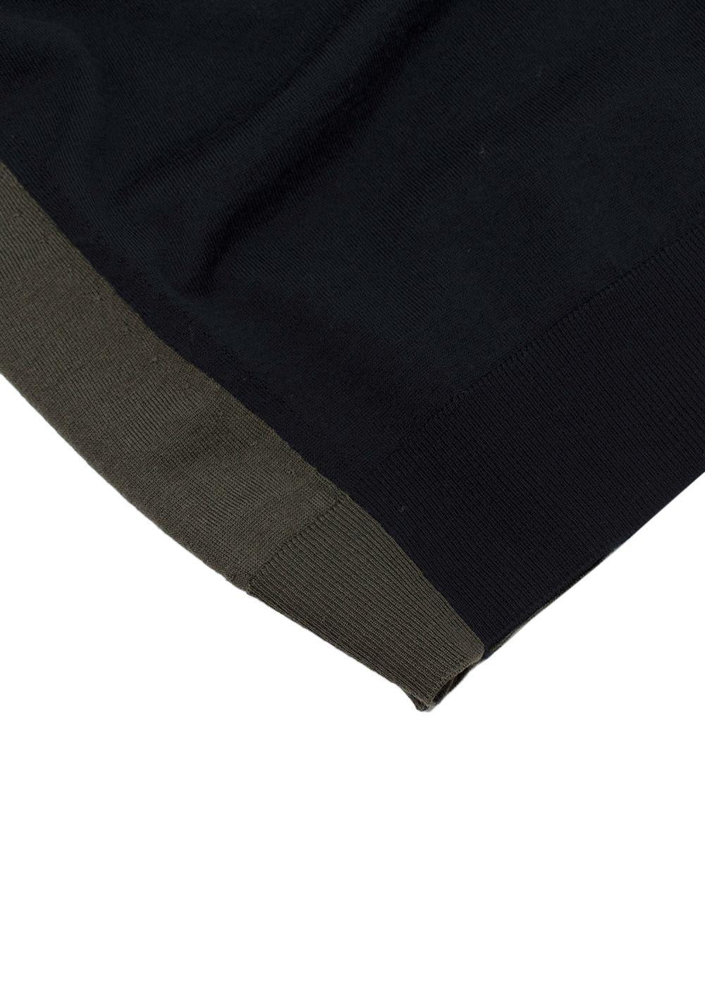 Valentino Two Tone Crew Neck Jumper