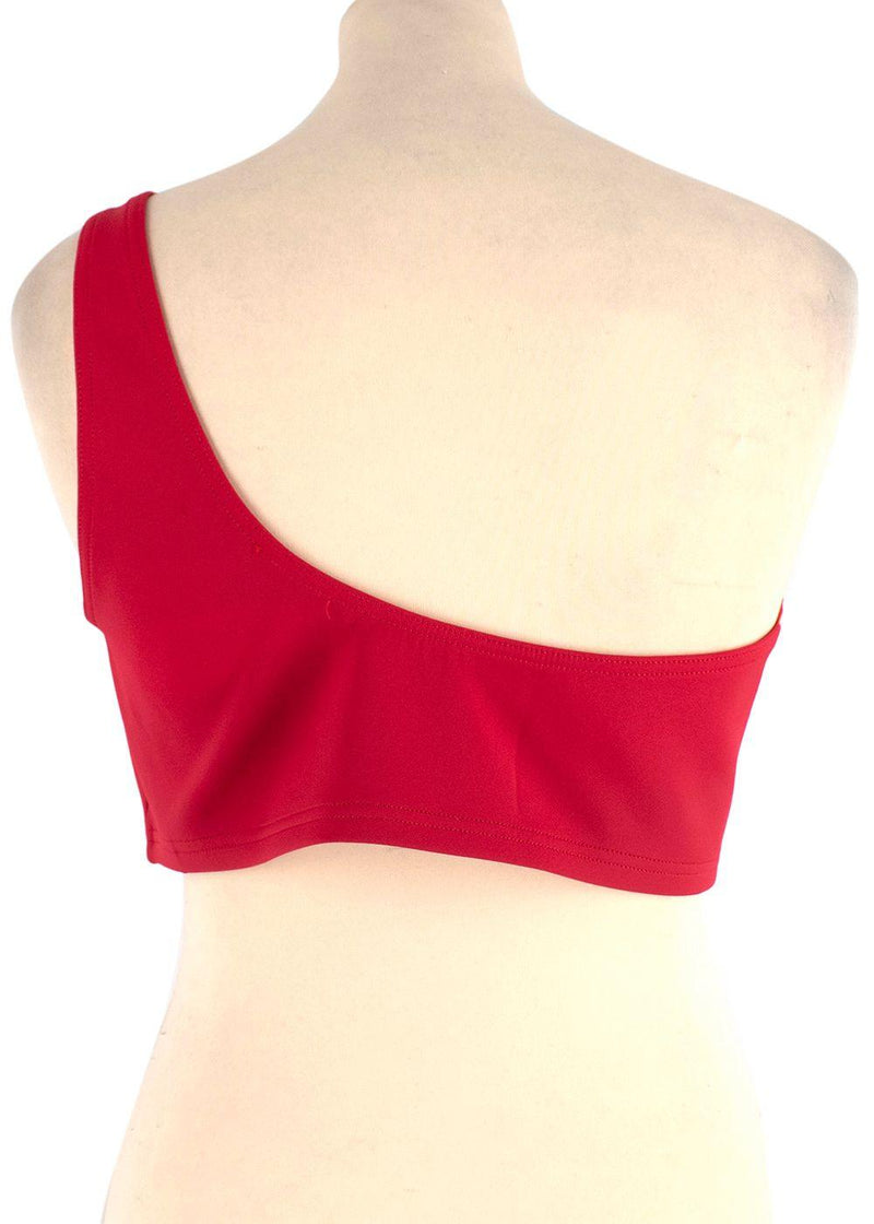 Vilebrequin Red One Shoulder Bikini Set