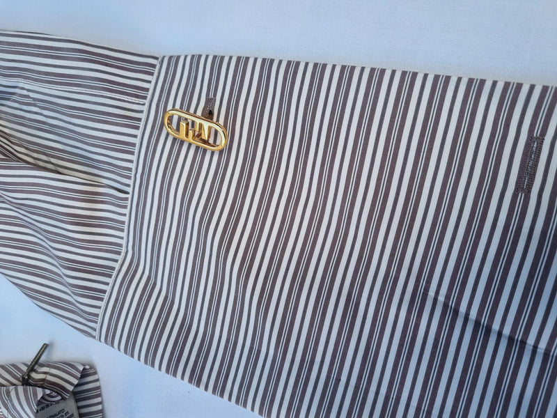 Striped Silk Crop Top