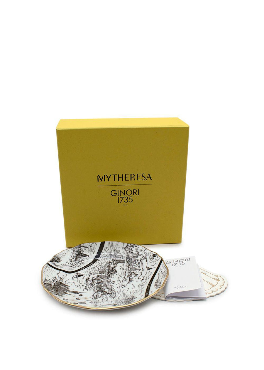 Ginori 1735 x Mytheresa 'Find Luxury to Love' Set of Four Exclusive Plates