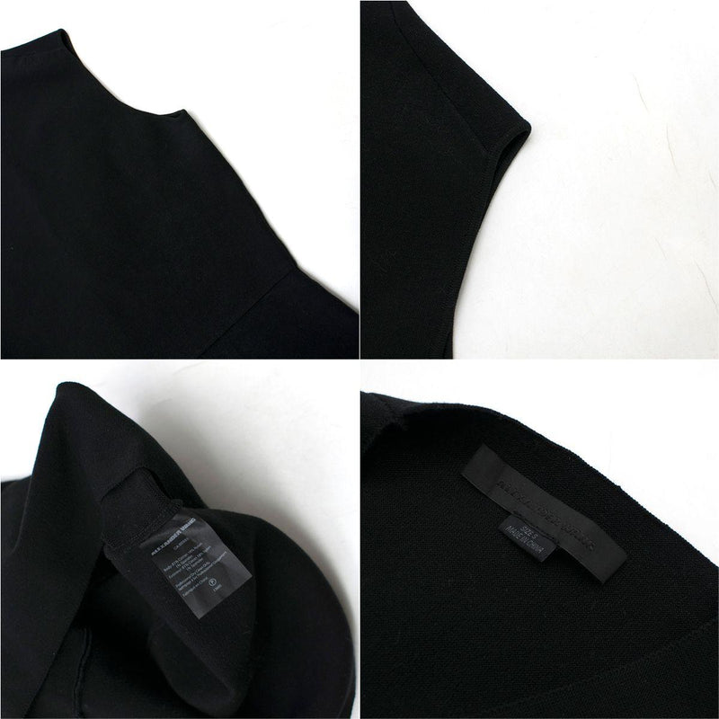 Alexander Wang Black Cut-out Sleeveless Top