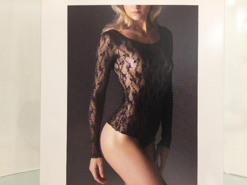 Wolford Lilie Lace String Bodysuit