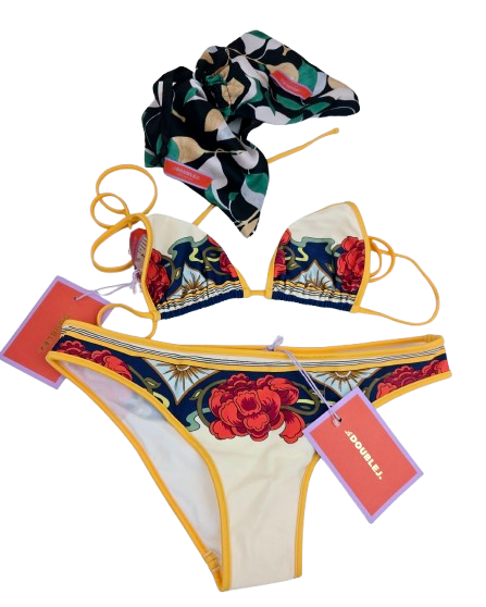 La Double J Printed Bikini