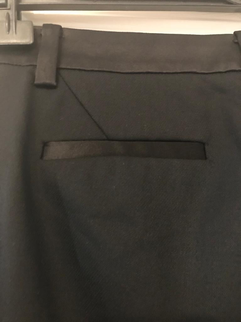 Rachel Zoe Black Tuxedo Pants