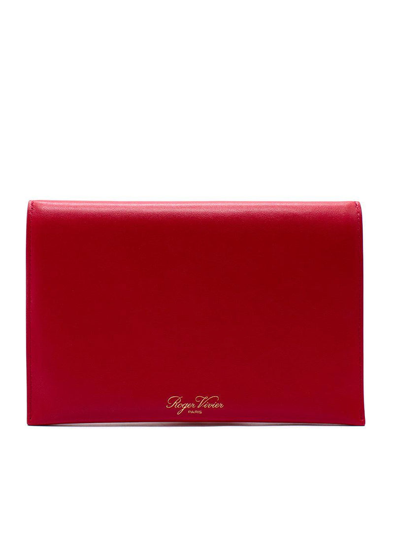 Roger Vivier Red Envelope Clutch