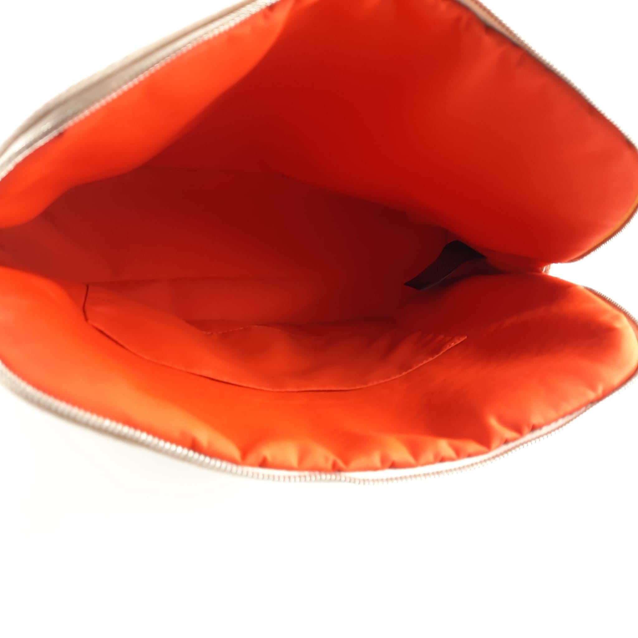 Hermes Beige Bolide 31 Pouch