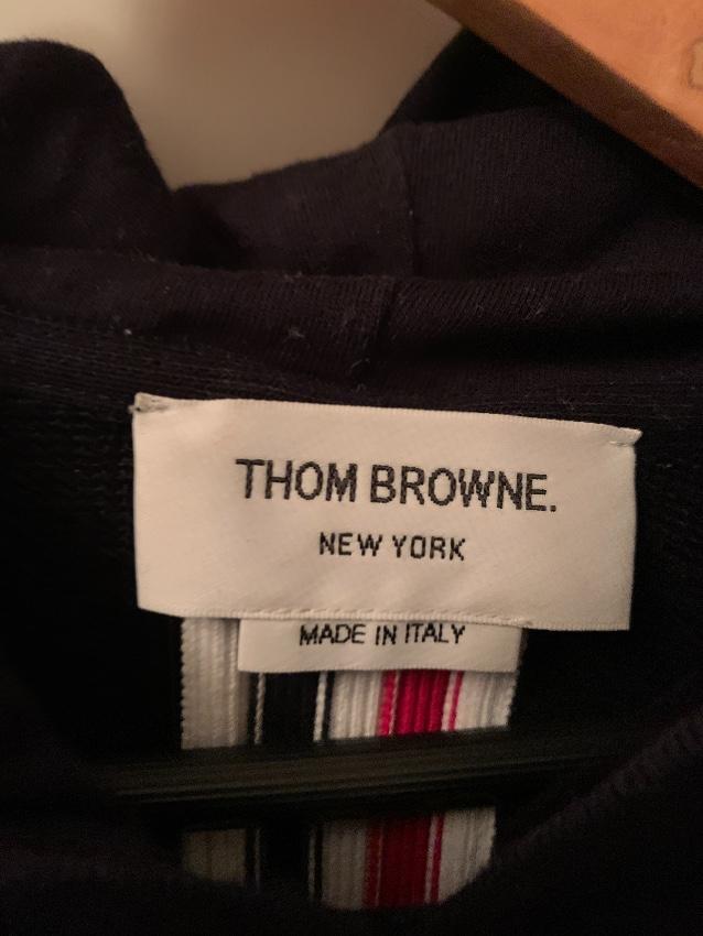 Thom Browne Center Back Stripe jacket navy