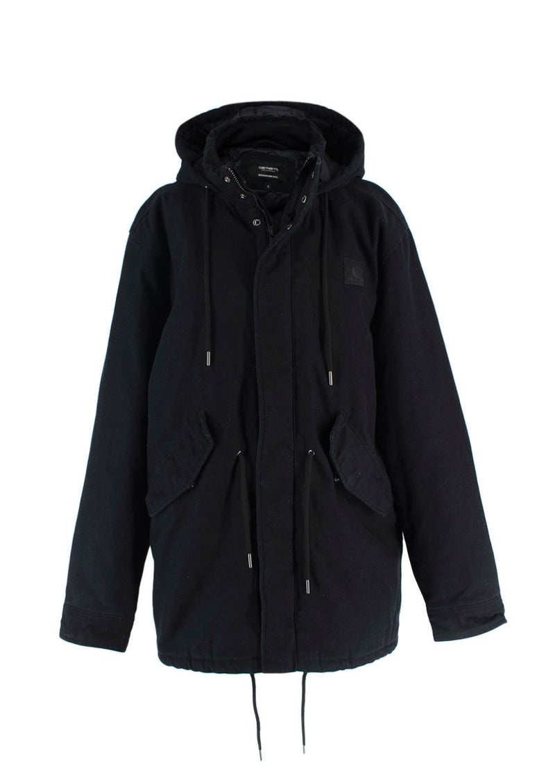 Carhartt x Wardrobe NYC Black Parka Coat