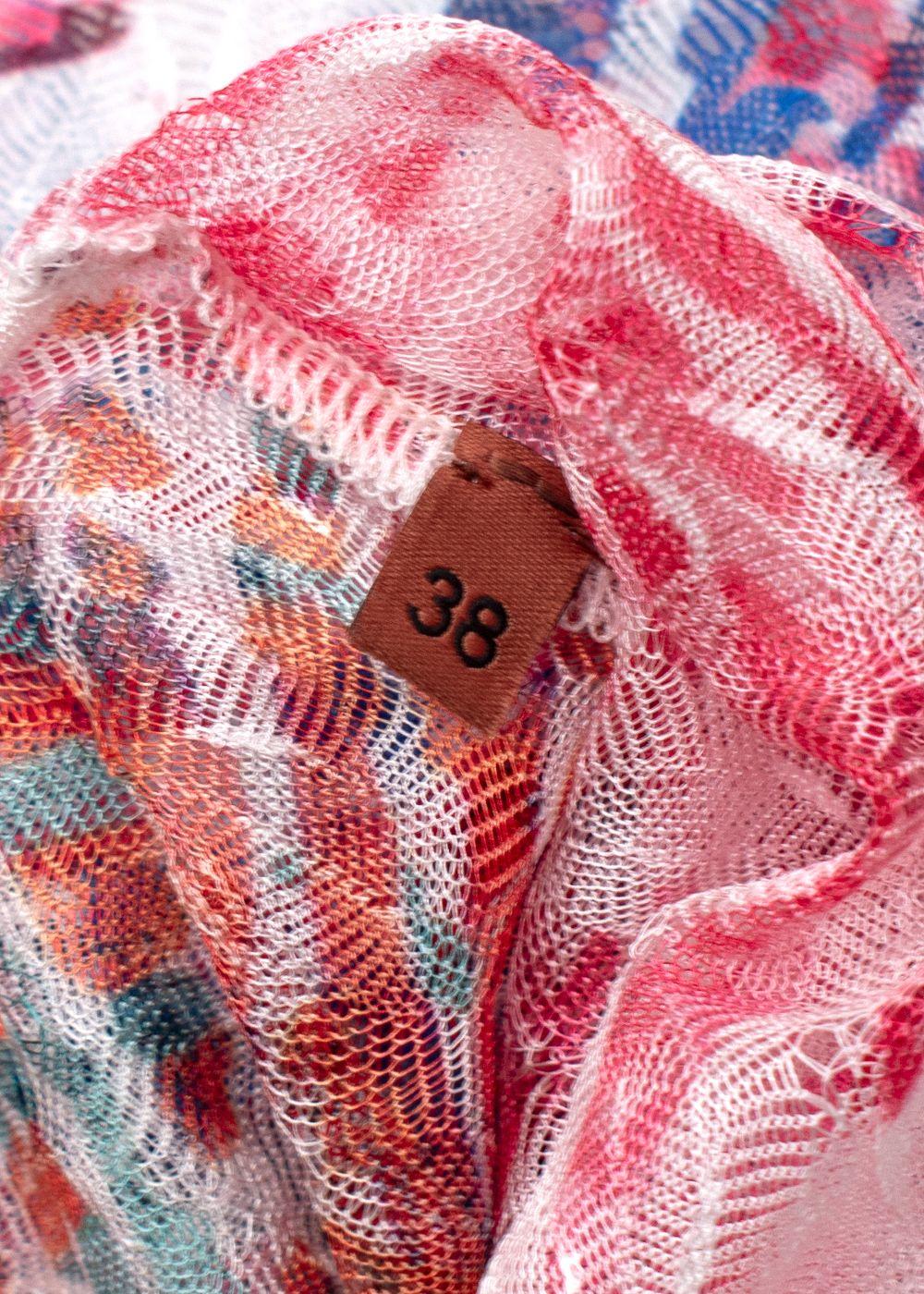 Missoni Mare Print Beach Mini Dress