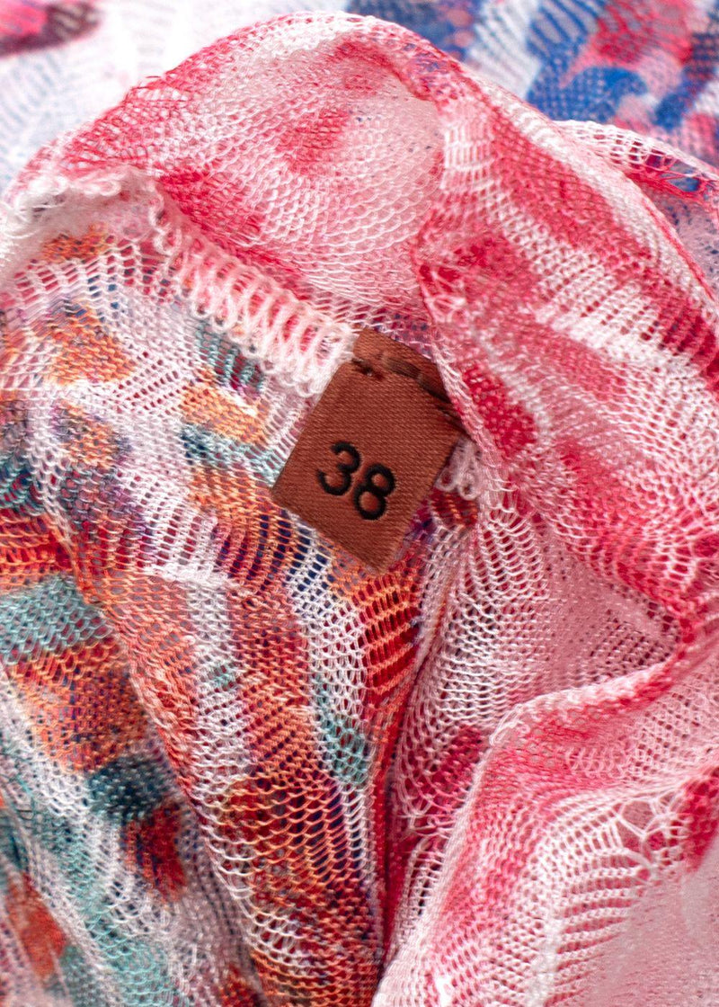 Missoni Mare Print Beach Mini Dress