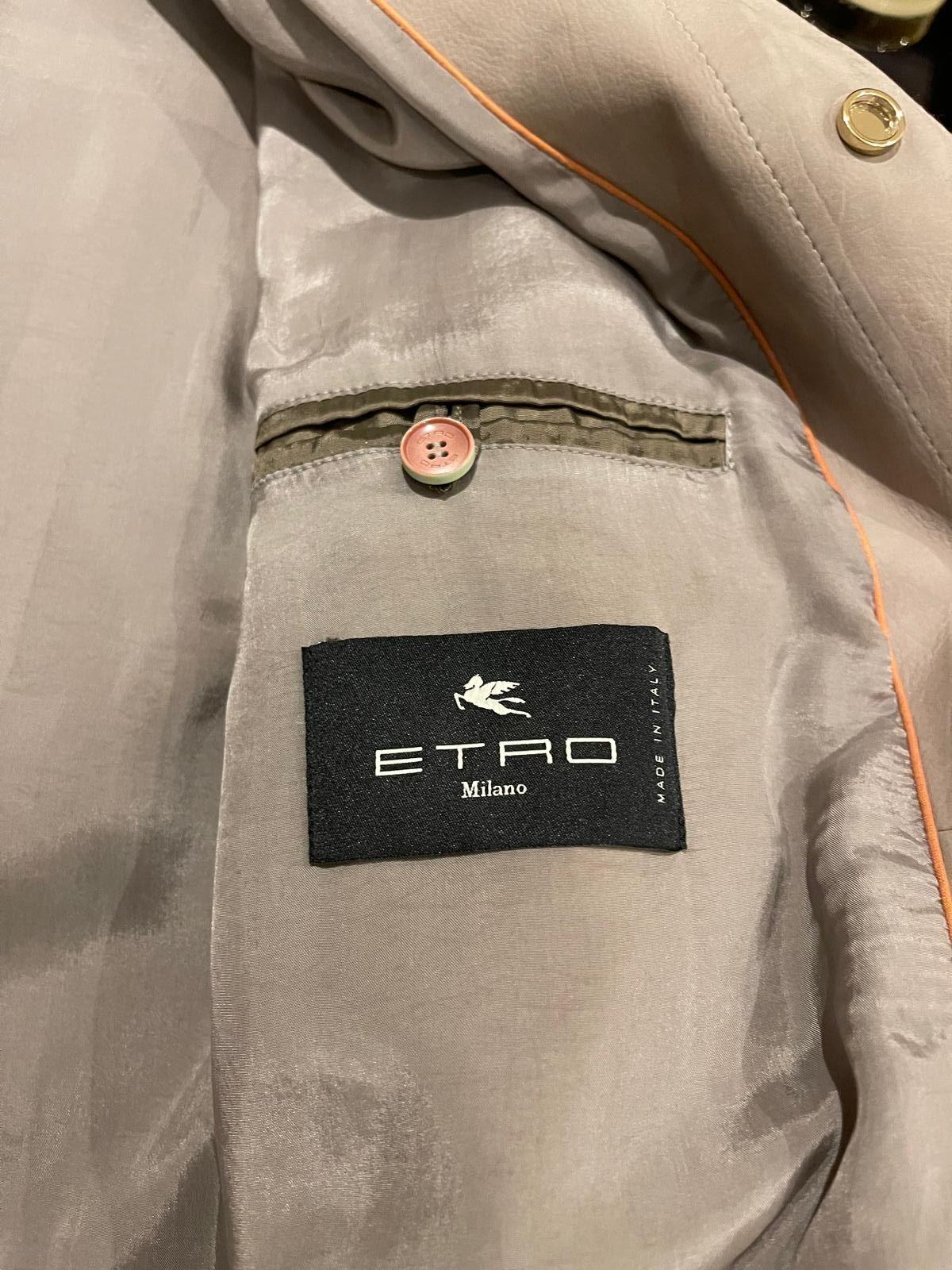 Beige Leather Over-Shirt / Jacket