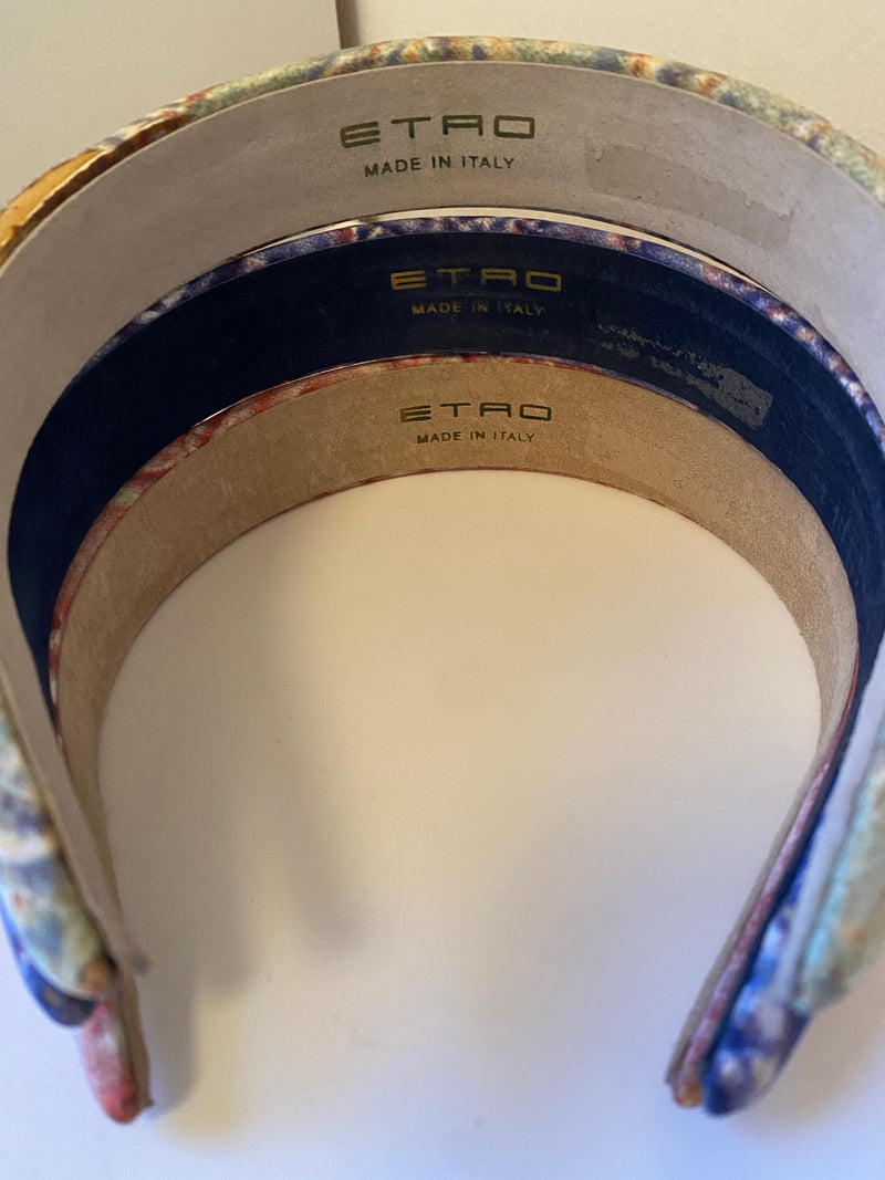 Multicolour Fabric-Covered Padded Headbands