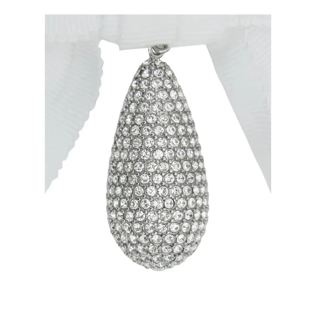 Burberry Oversized Bow Clip Earrings