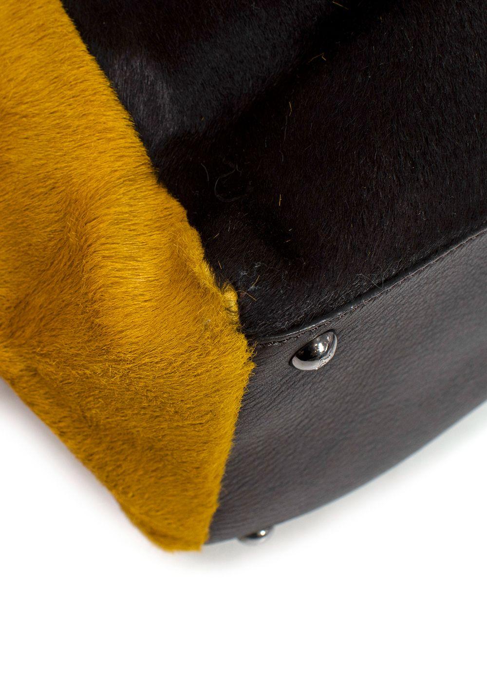 Fendi 2Jours Calf Hair Tote Bag