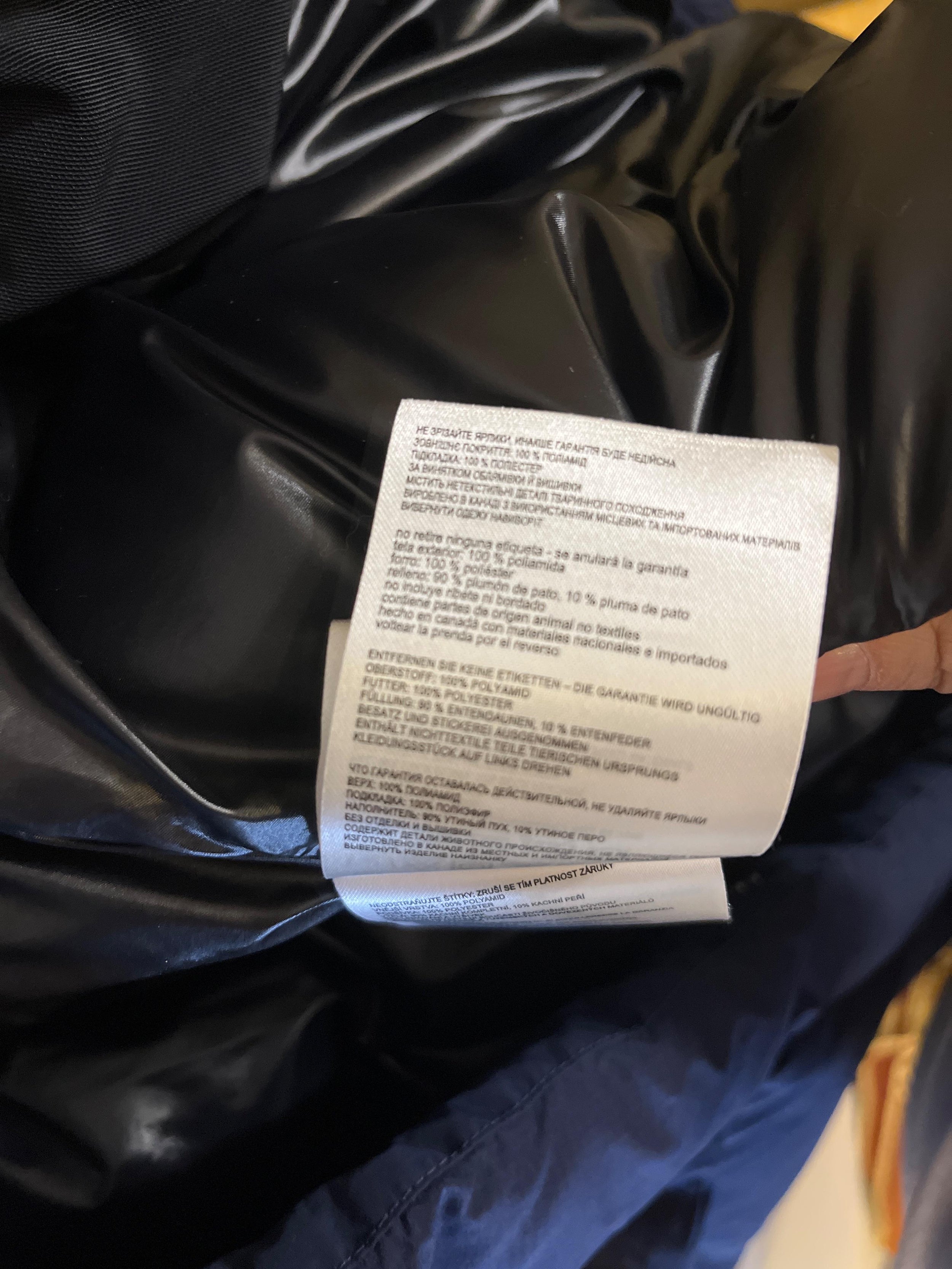Canada Goose Navy Alliston Parka