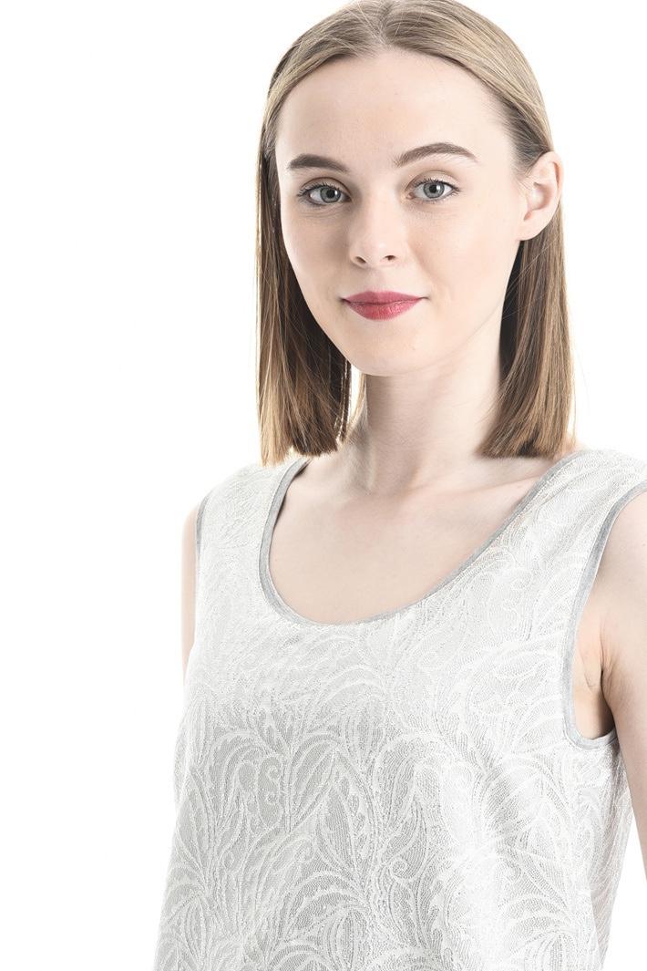 MaxMara silver tunic dress