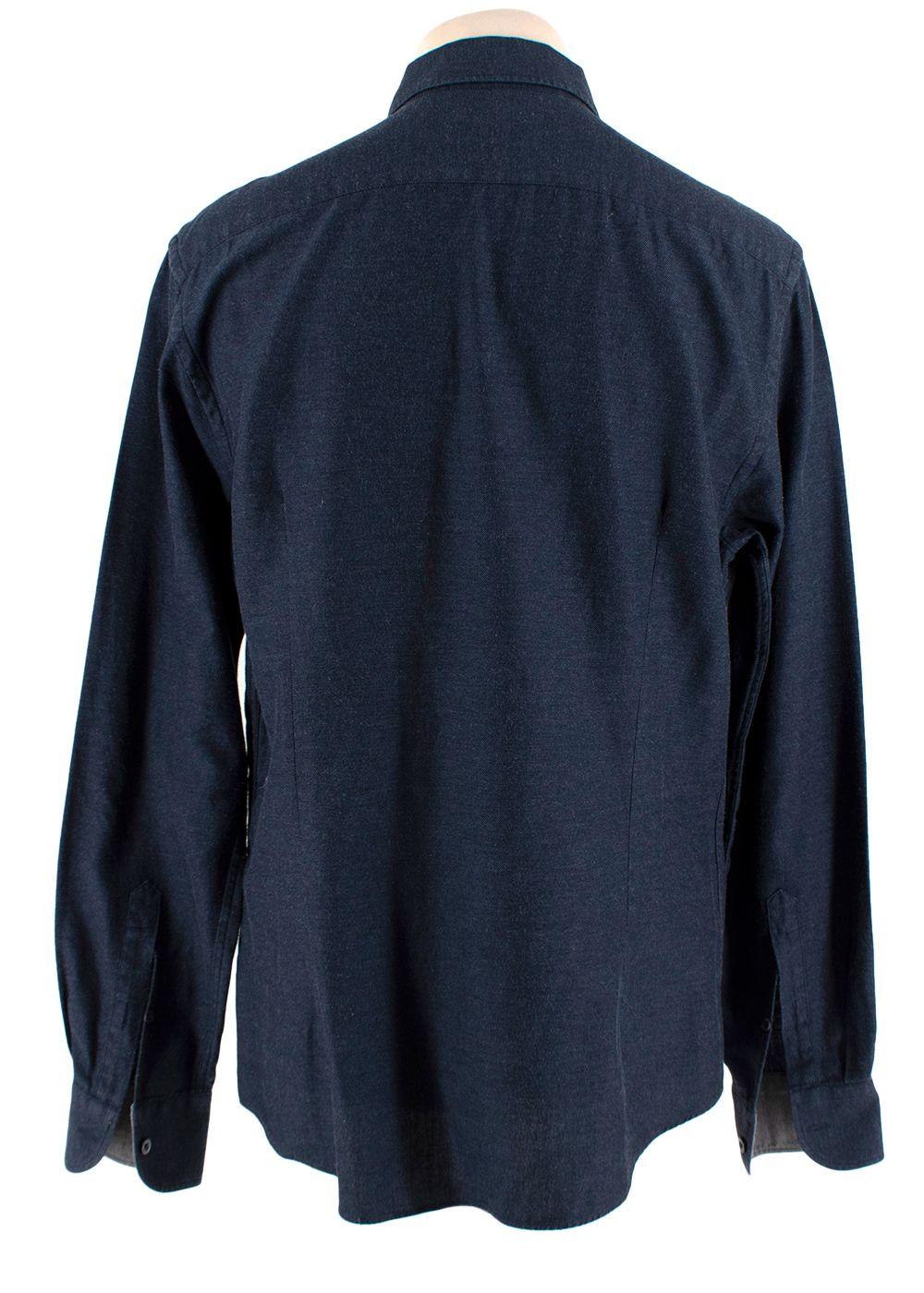 ID Navy Cotton Shirt