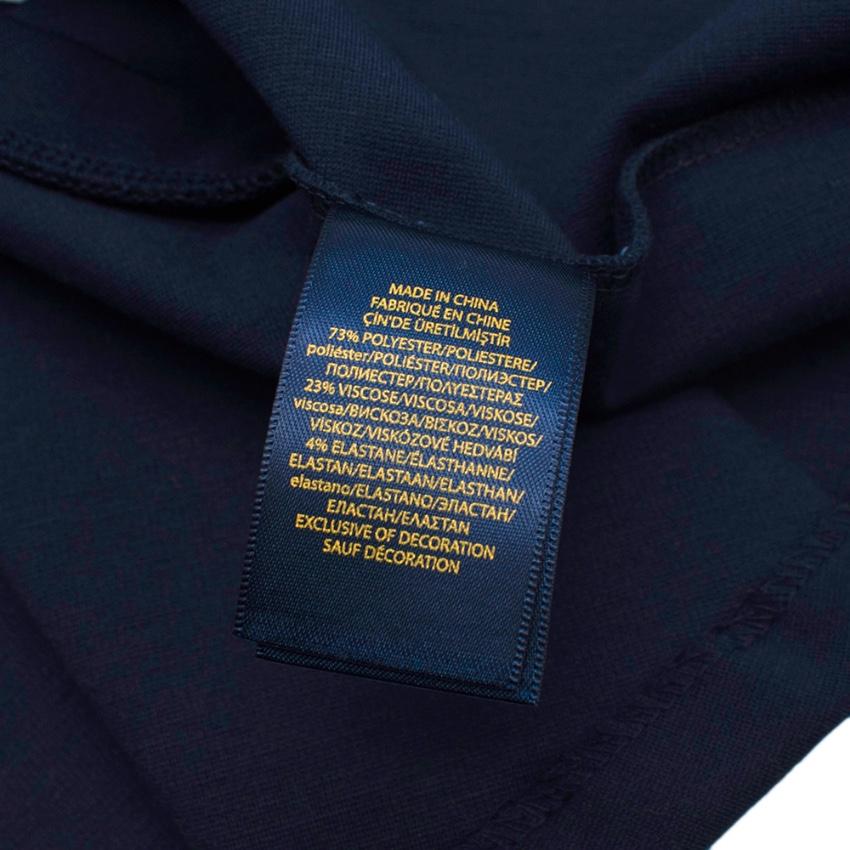 Ralph Lauren Polo Navy Blue Flared Skirt