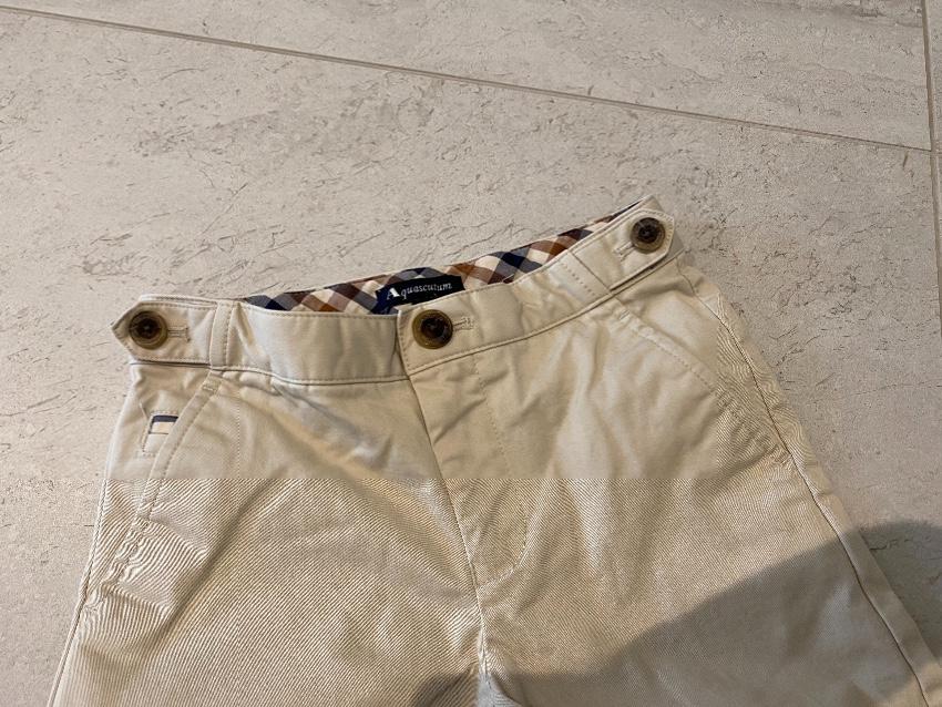 Aquascutum beige kids chinos
