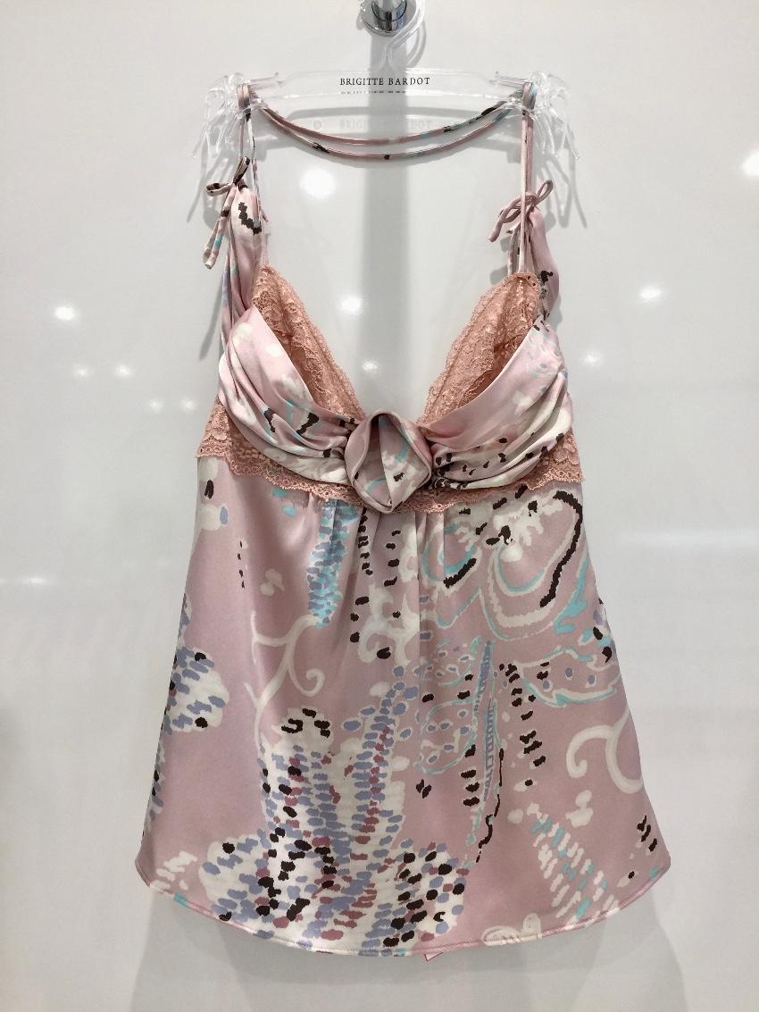 Ungaro Silk Rose Camisole Top