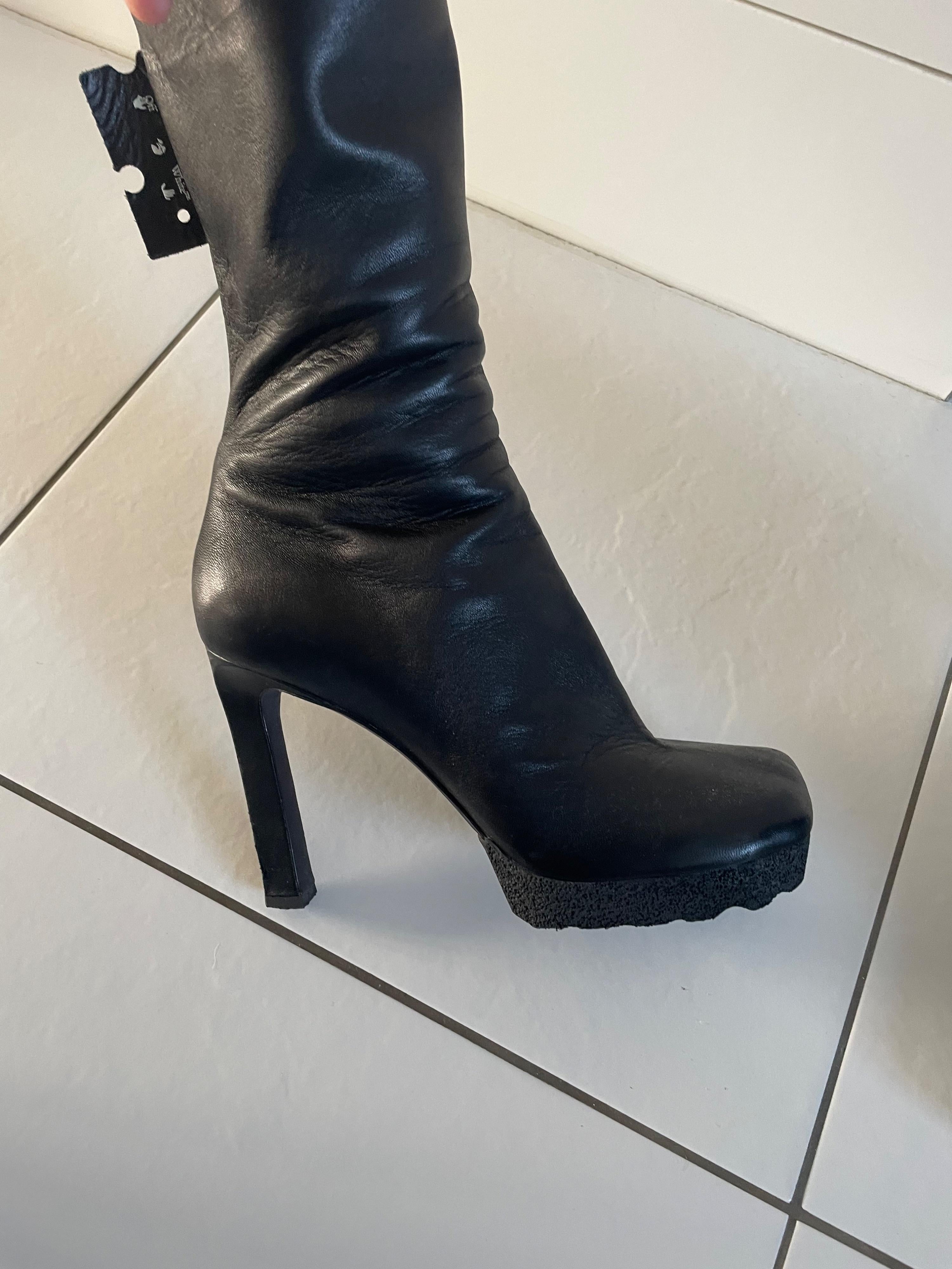 leather ankle boots
