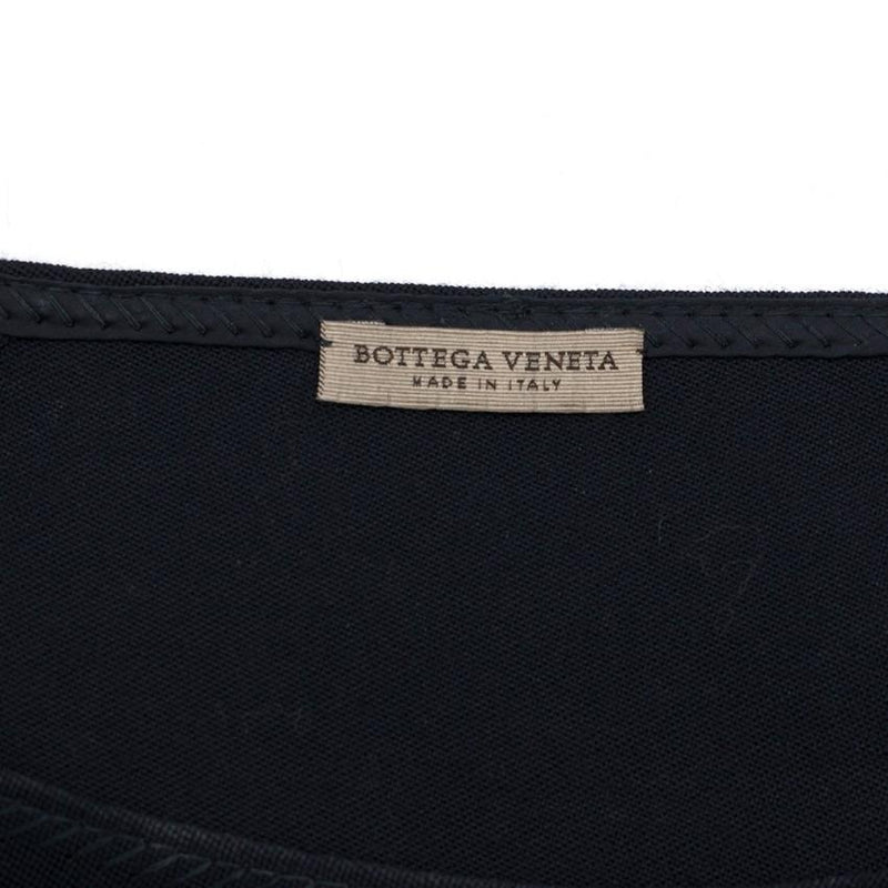 Bottega Veneta Navy Fitted Shift Dress