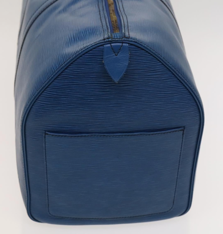 Louis Vuitton Blue Keepall 50 Bag