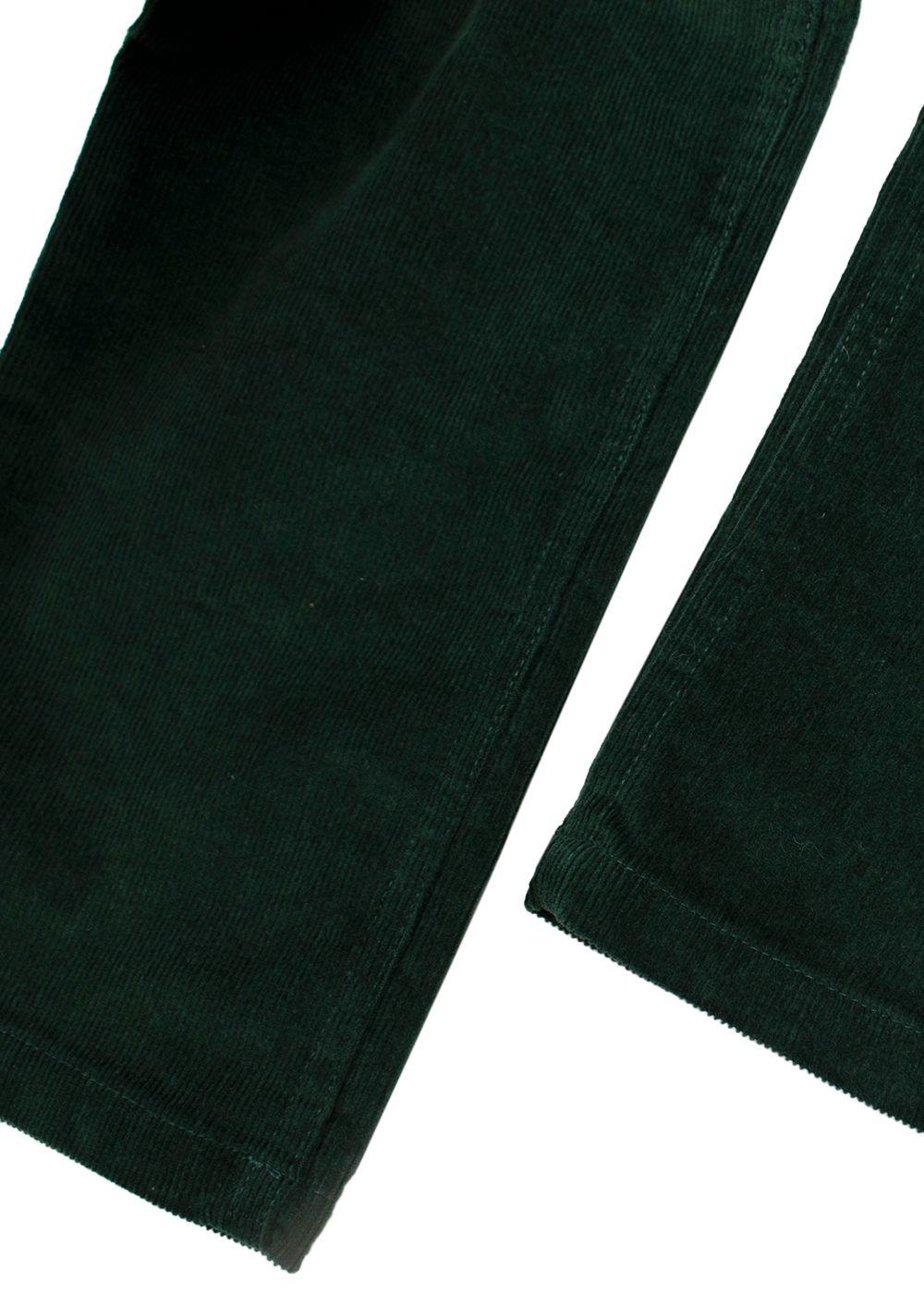 Forest Green Baby Cord Trousers