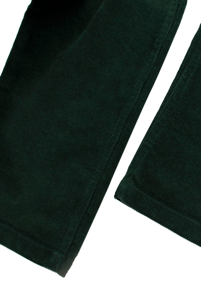 Forest Green Baby Cord Trousers