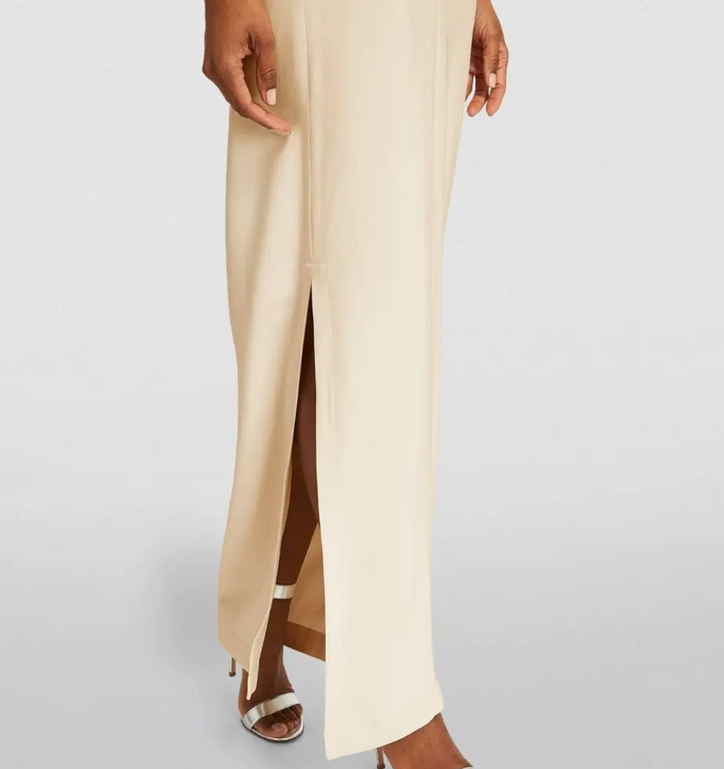 Stella McCartney Embellished Falabella Maxi Dress
