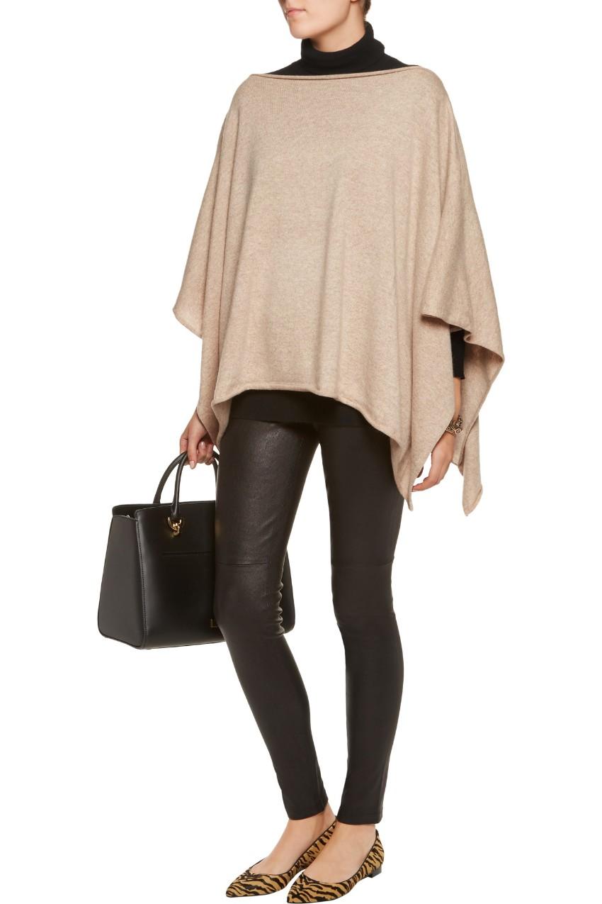 Madeleine Thompson Beige Cashmere Cape