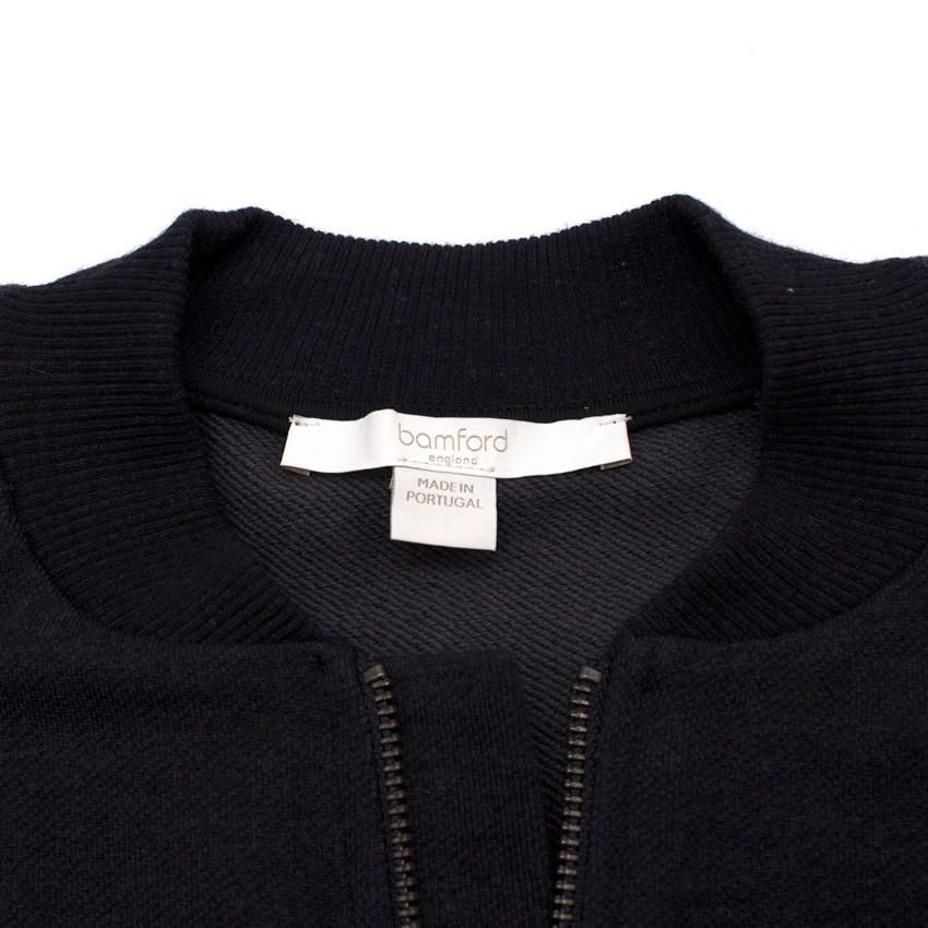 Bamford Charcoal Grey Bomber Jacket