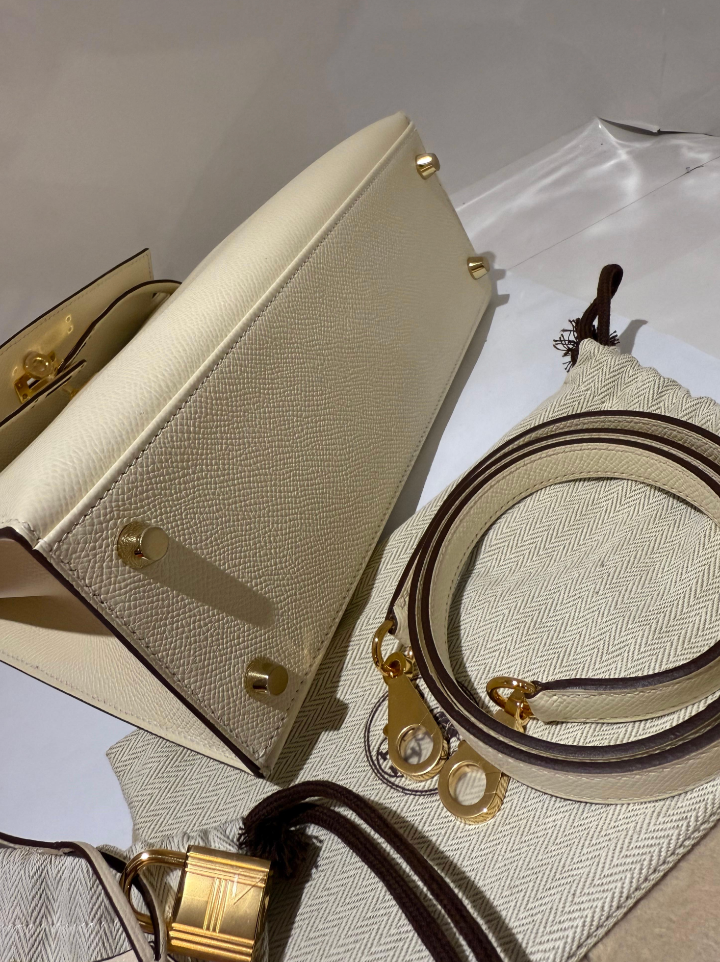 Hermes Nata Epsom Kelly 25