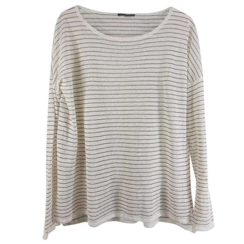 Vince boatneck striped top