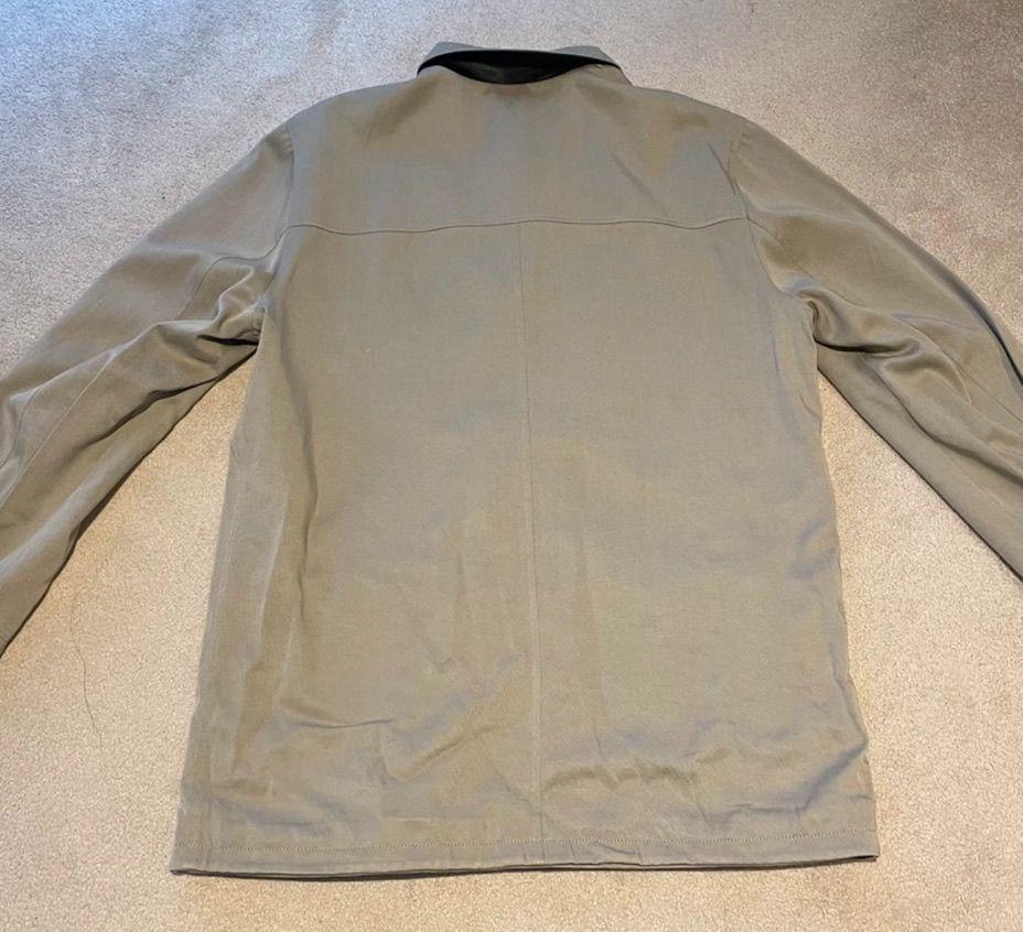 Reversible Black Leather Jacket